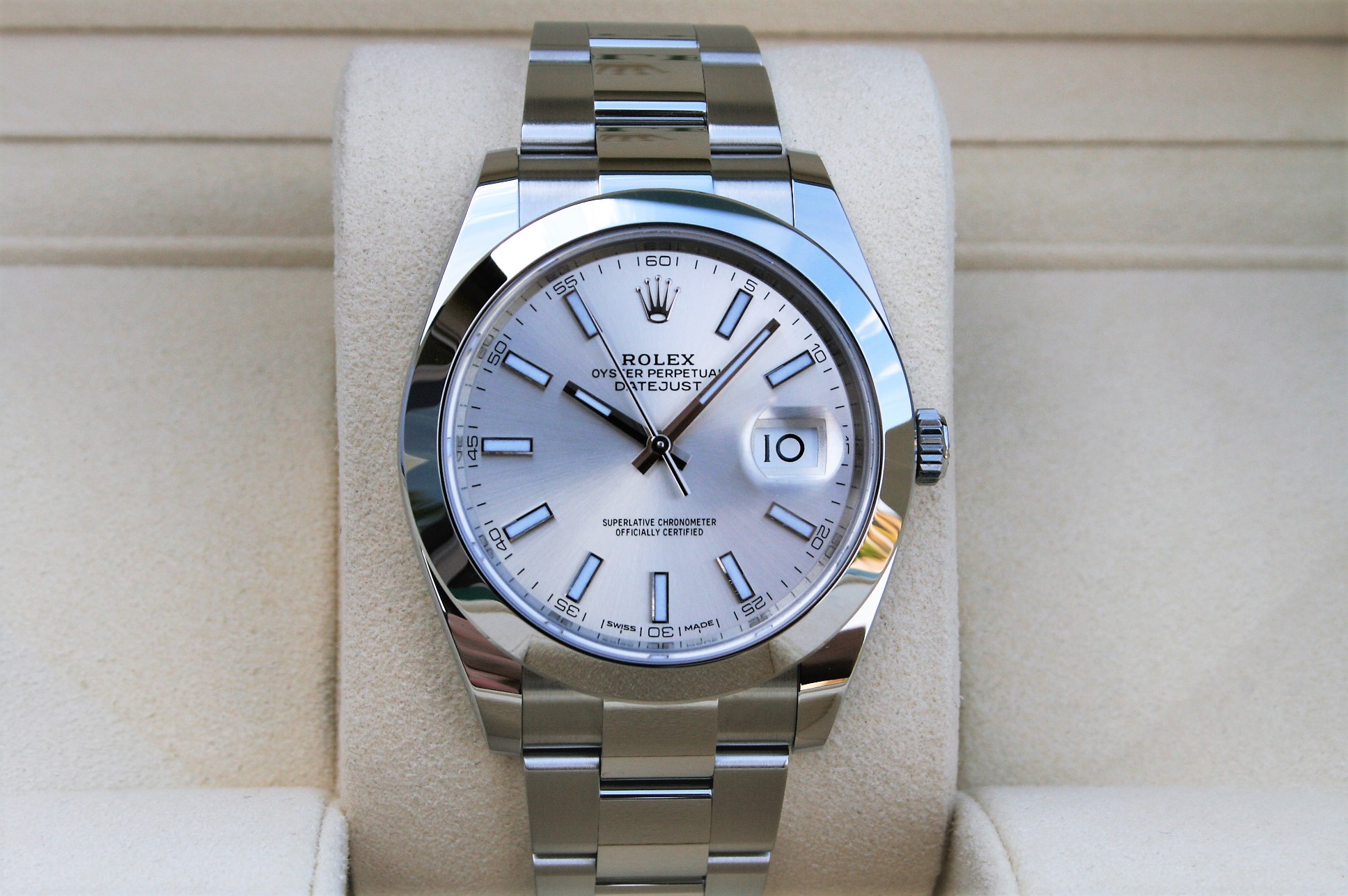Rolex 126300 Datejust 41MM Silver Dial | SD Watches