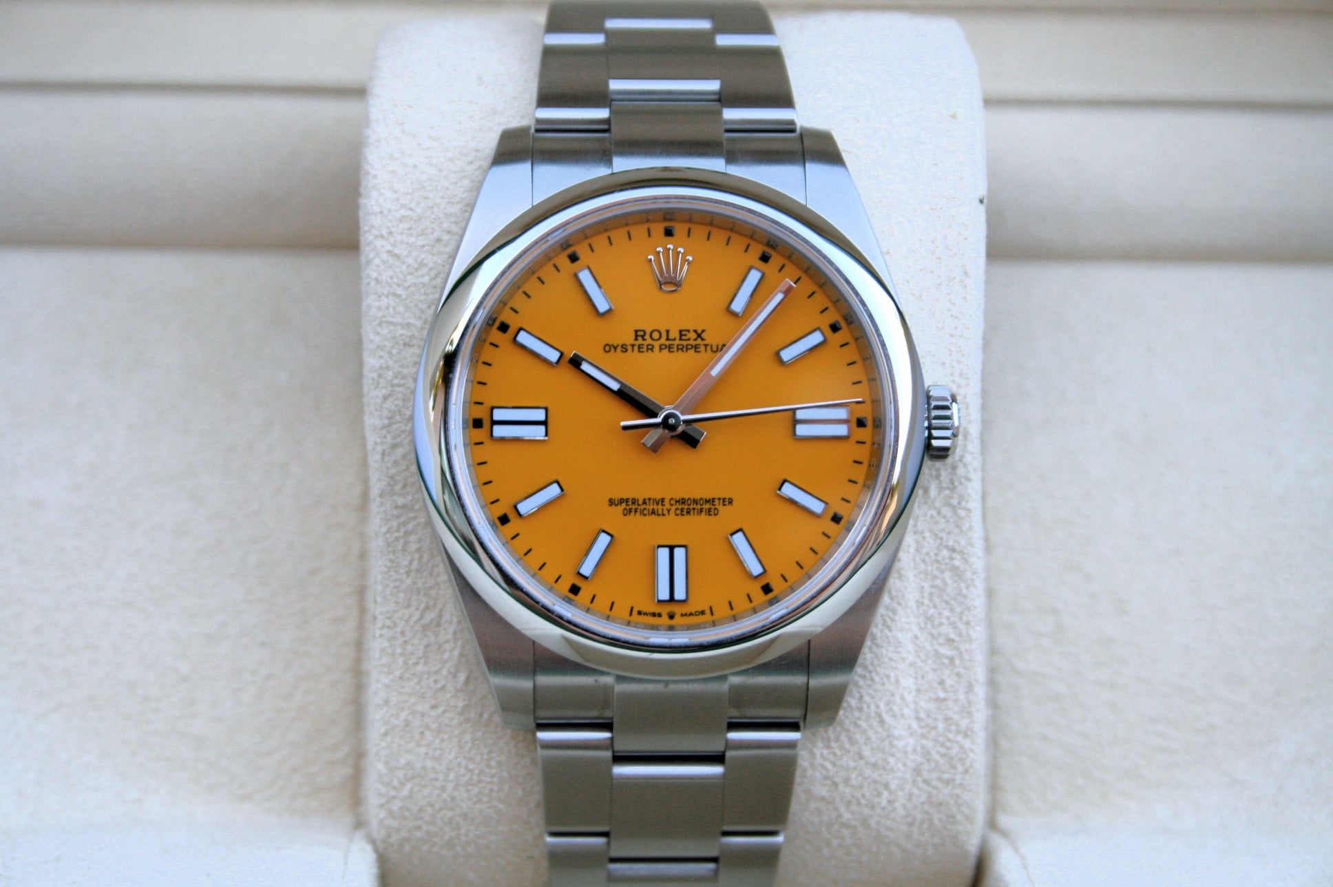 Rolex 124300 Yellow | SD Watches