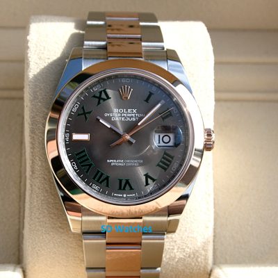 Rolex 126301 Datejust 41 18K/SS with Wimbledon Dial