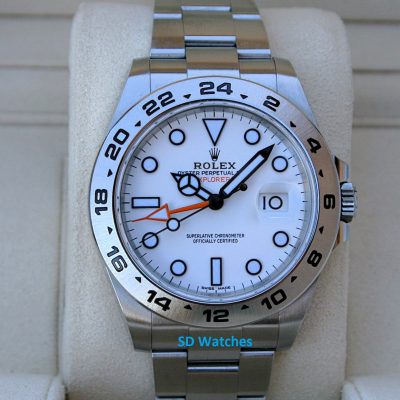 Rolex 216570 Explorer II White Polar 42MM Watch