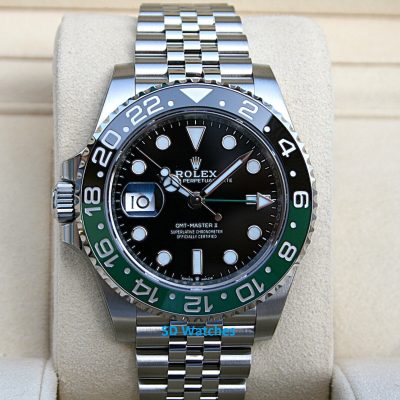 Rolex 126720VTNR GMT MASTER II-LEFT HANDED SPRITE NIB