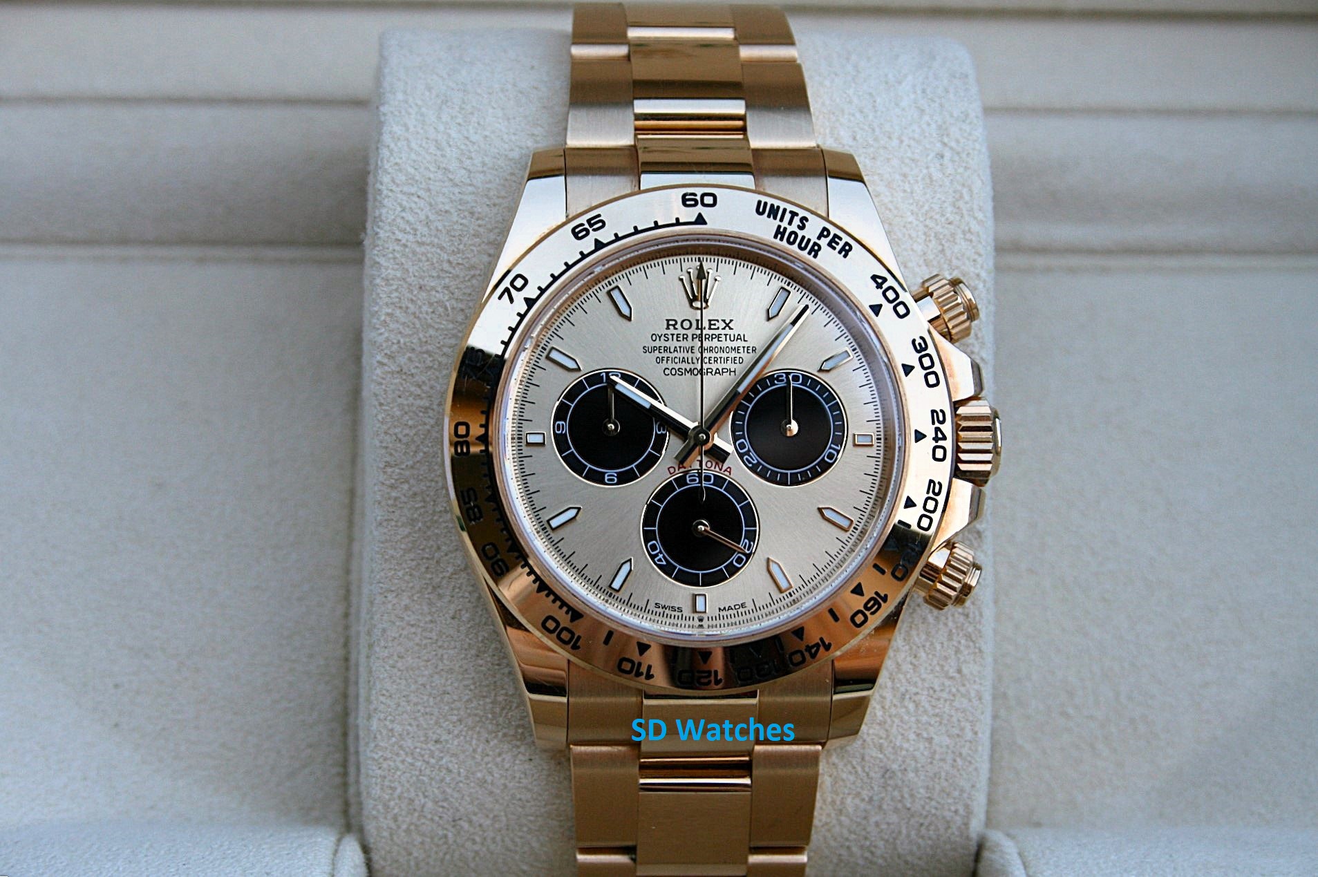 Rolex 126508 Daytona Watch 18K Yellow Gold Pikachu Dial