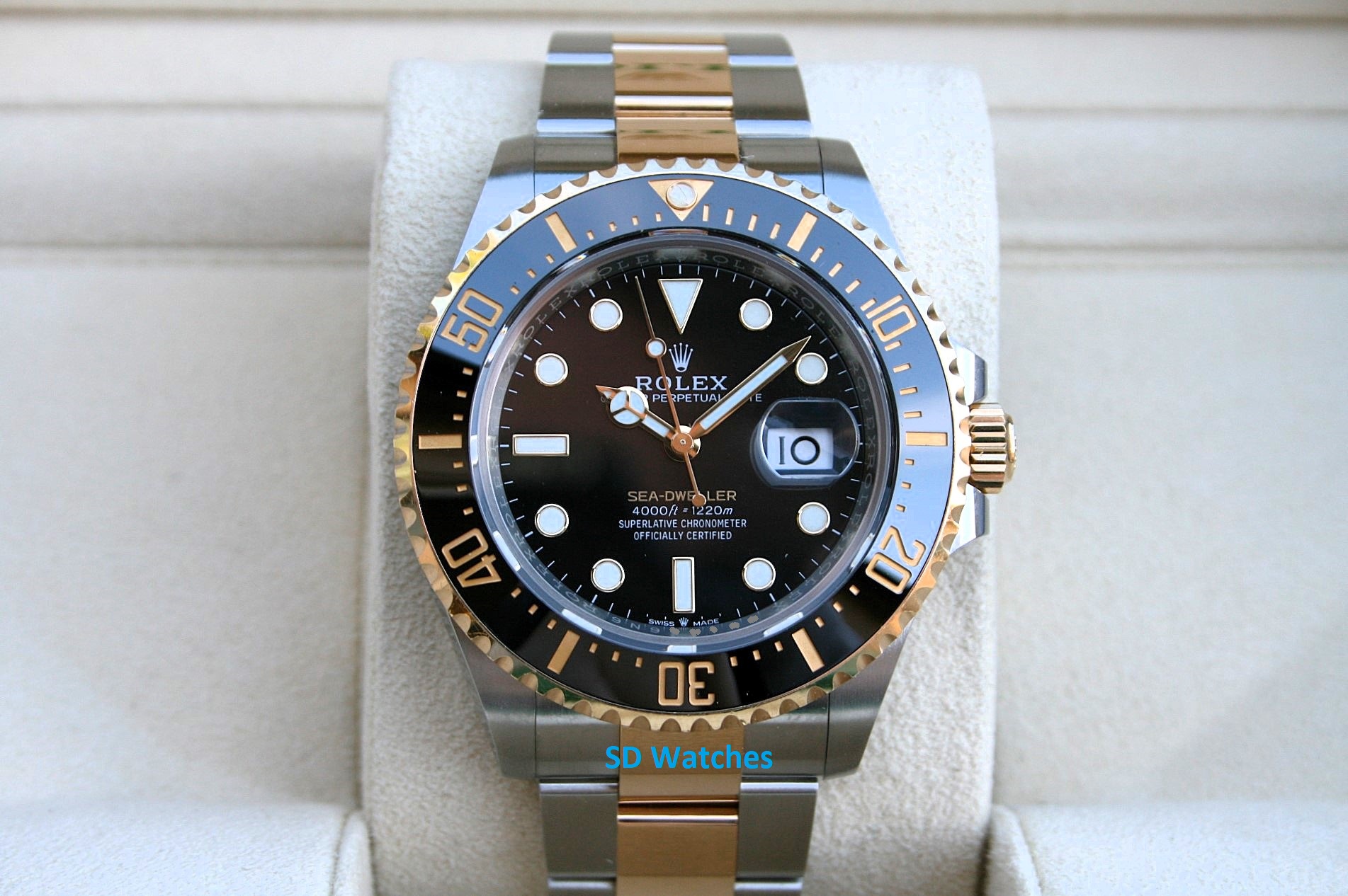 Rolex 126603 Seadweller Watch 18K/SS 43MM