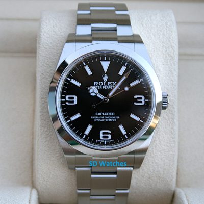 Rolex 214270 Explorer 39MM Watch MK2 Lume Dial