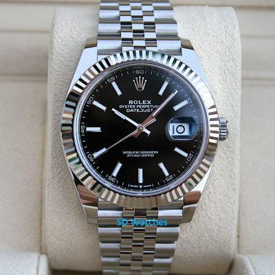 Rolex 126334 Datejust 41MM Watch Black Dial NIB