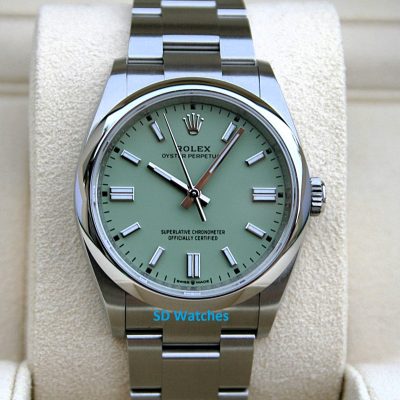 Rolex 126000 Oyster Perpetual 36MM Pistachio Dial