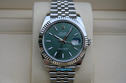 Rolex 126334 Mint Green | SD Watches
