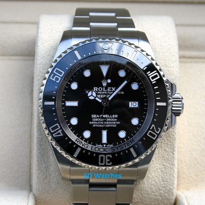 ROLEX 126660 DEEPSEA SEADWELLER WATCH 44MM