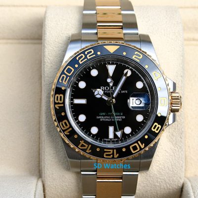 Rolex 116713 GMT Master II Watch 18K/SS