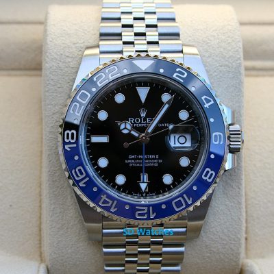 Rolex 126710BLNR GMT Master II Watch Batgirl