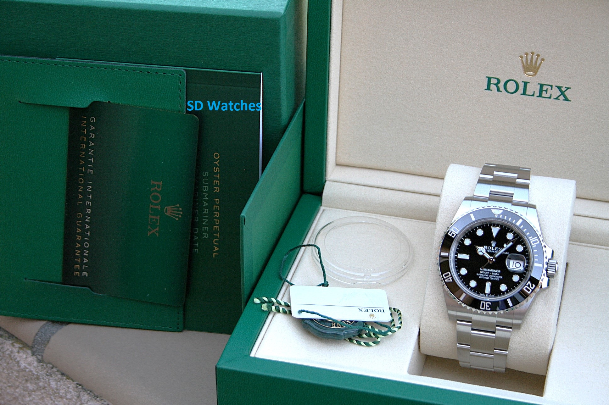 ROLEX 126610 SUBMARINER DATE WATCH 41MM NIB SD Watches
