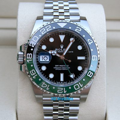 Rolex 126720VTNR GMT MASTER II-LEFT HANDED SPRITE NIB