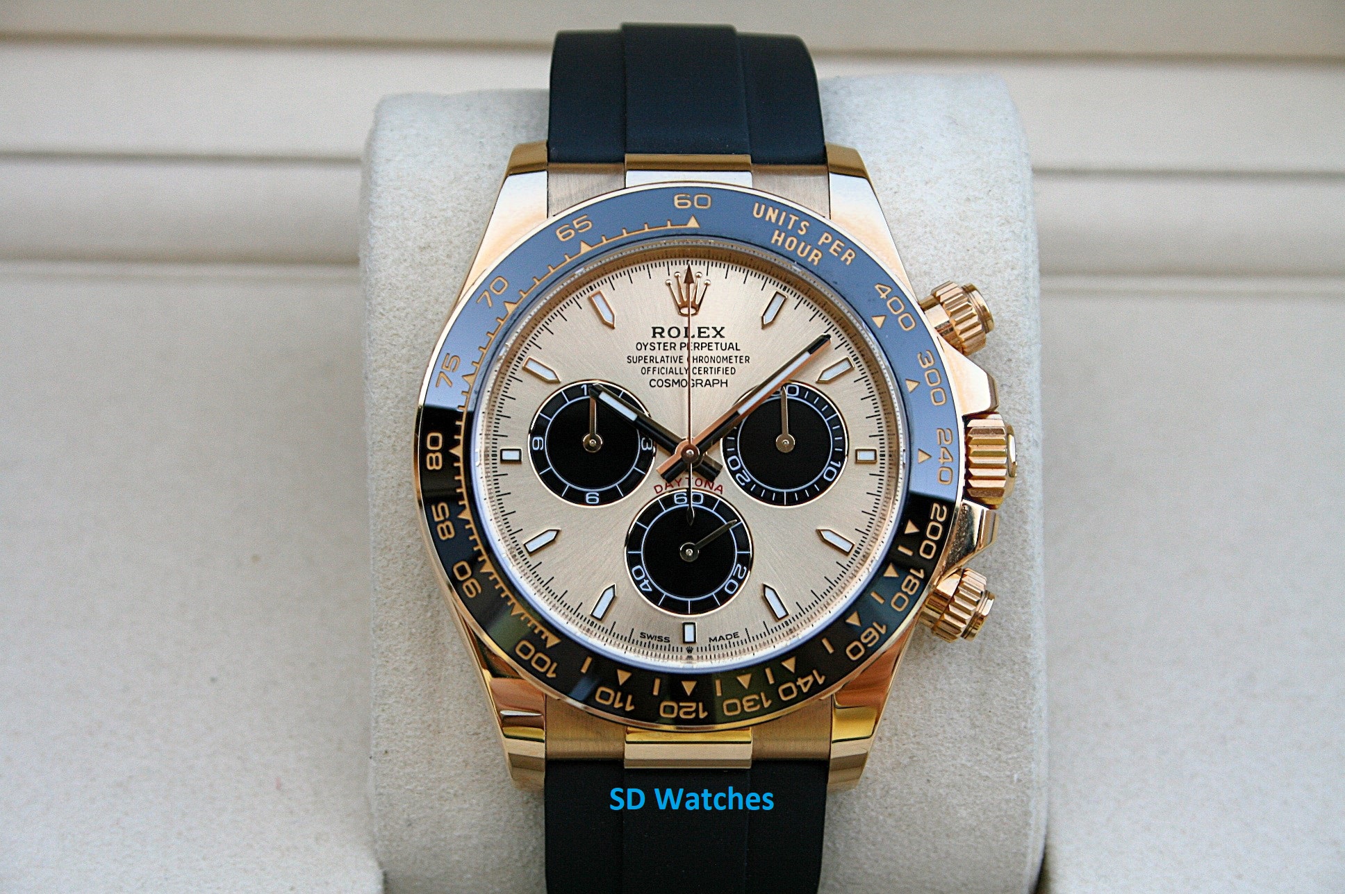 Rolex 126518 Daytona Yellow Gold Watch Pikachu Dial