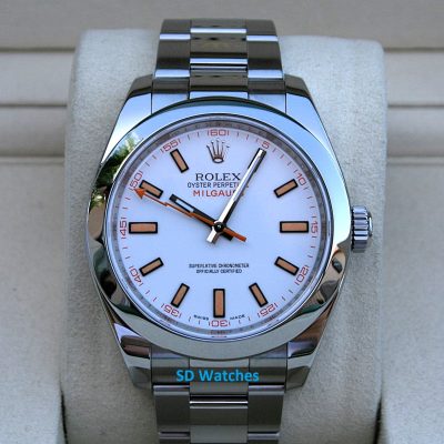 Rolex 116400 Milgauss Discontinued 40MM watch