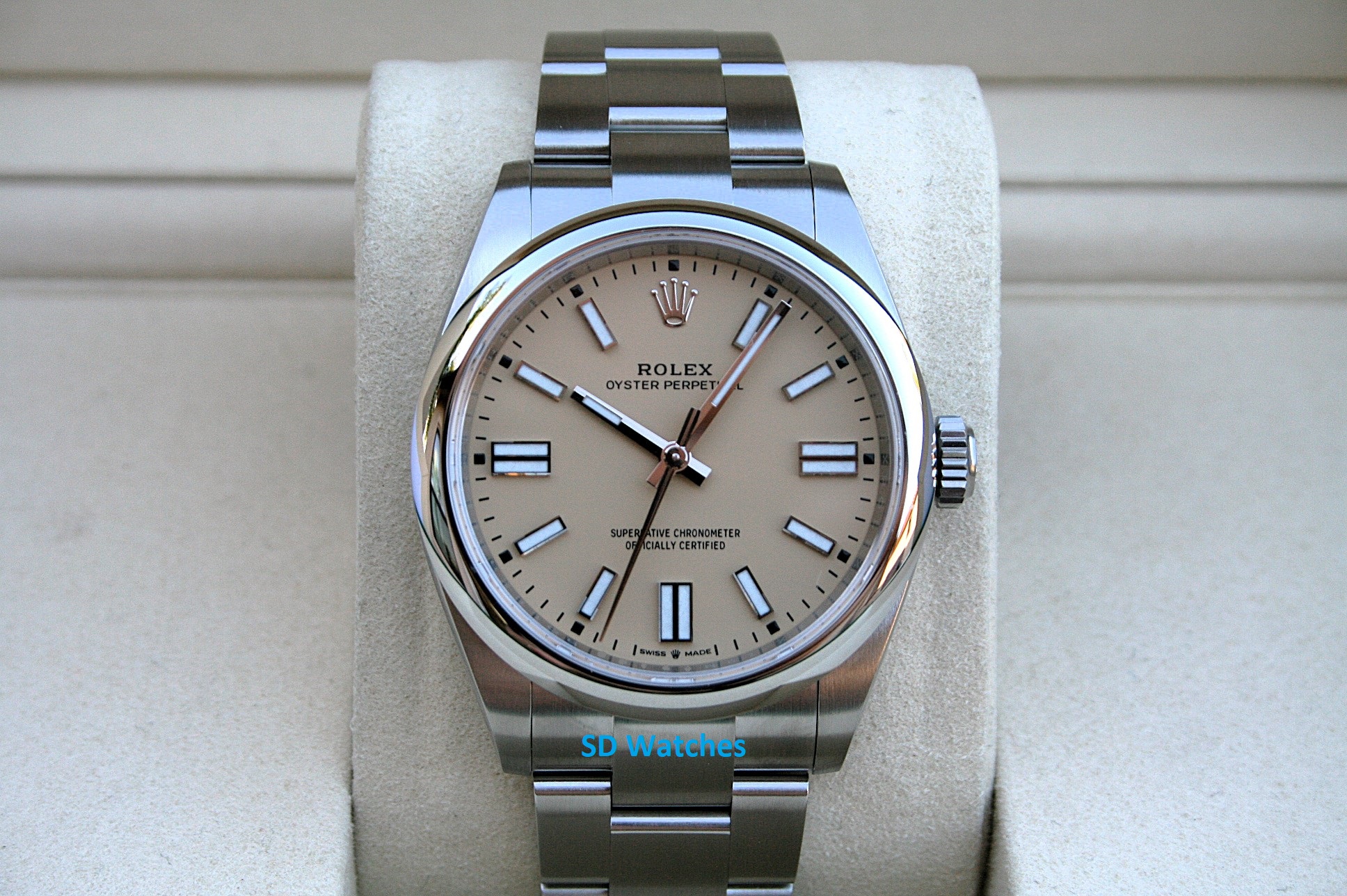 Rolex 134300 Oyster Perpetual 41MM Beige Dial