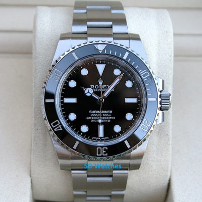Rolex 114060 Submariner No Date Watch 40MM