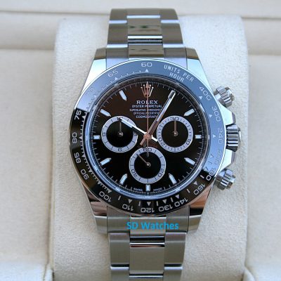 Rolex 126500 DAYTONA COSMOGRAPH WATCH BLACK