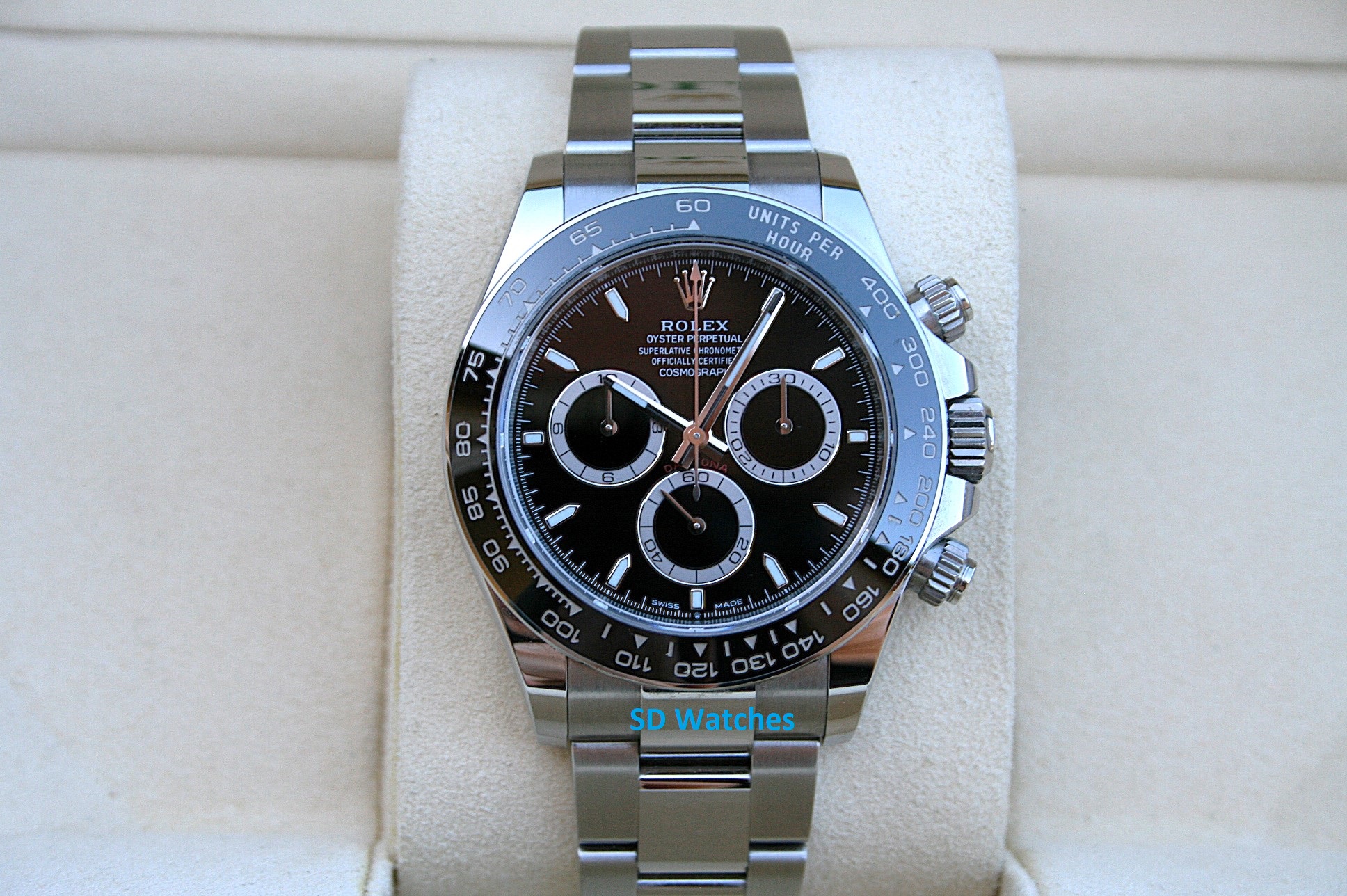 Rolex 126500 DAYTONA COSMOGRAPH WATCH BLACK