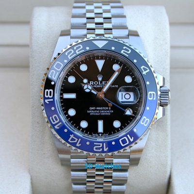 Rolex 126710BLNR GMT Master II Watch Batgirl