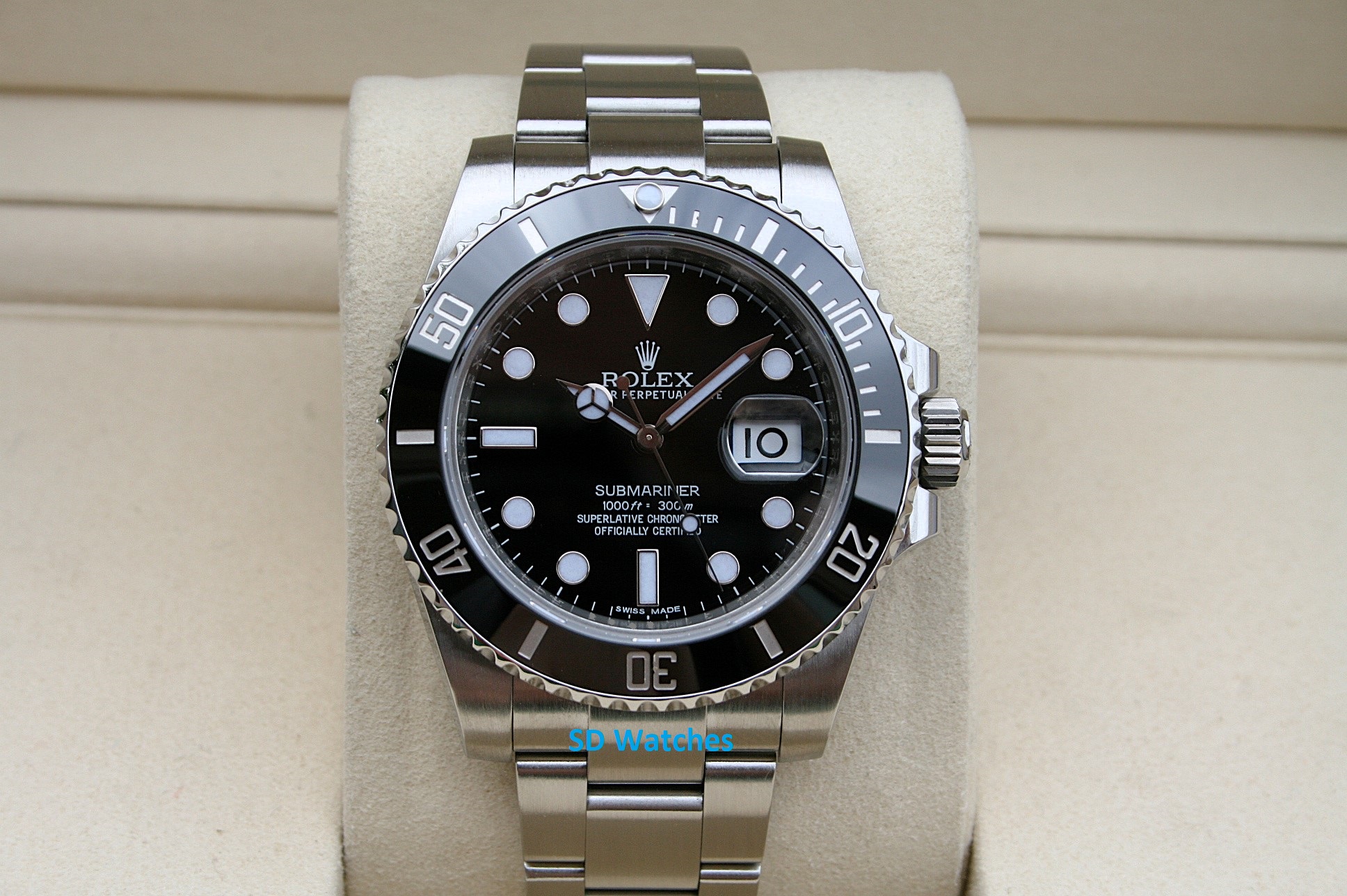 Rolex 116610 Submariner Black Date Watch 40MM CPO