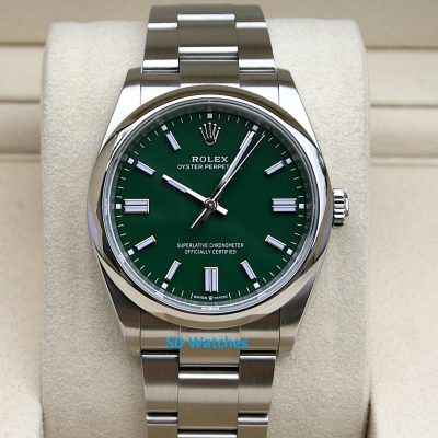 Rolex 126000 Oyster Perpetual 36MM Green Dial