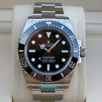 Rolex 124060 Submariner No Date Watch 41MM NIB