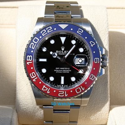 Rolex 126710BLRO GMT Master II Watch Pepsi