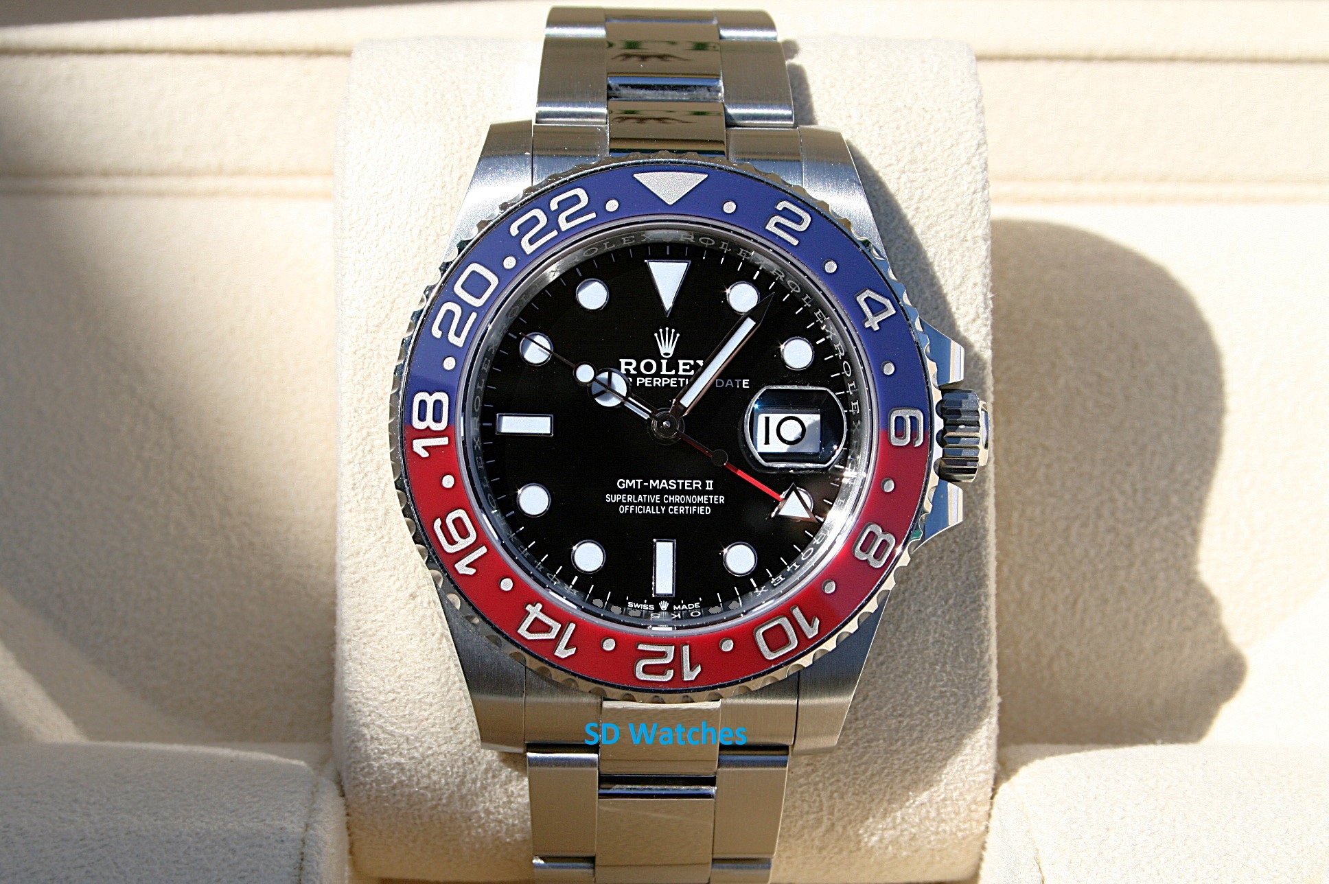 Rolex 126710BLRO GMT Master II Watch Pepsi