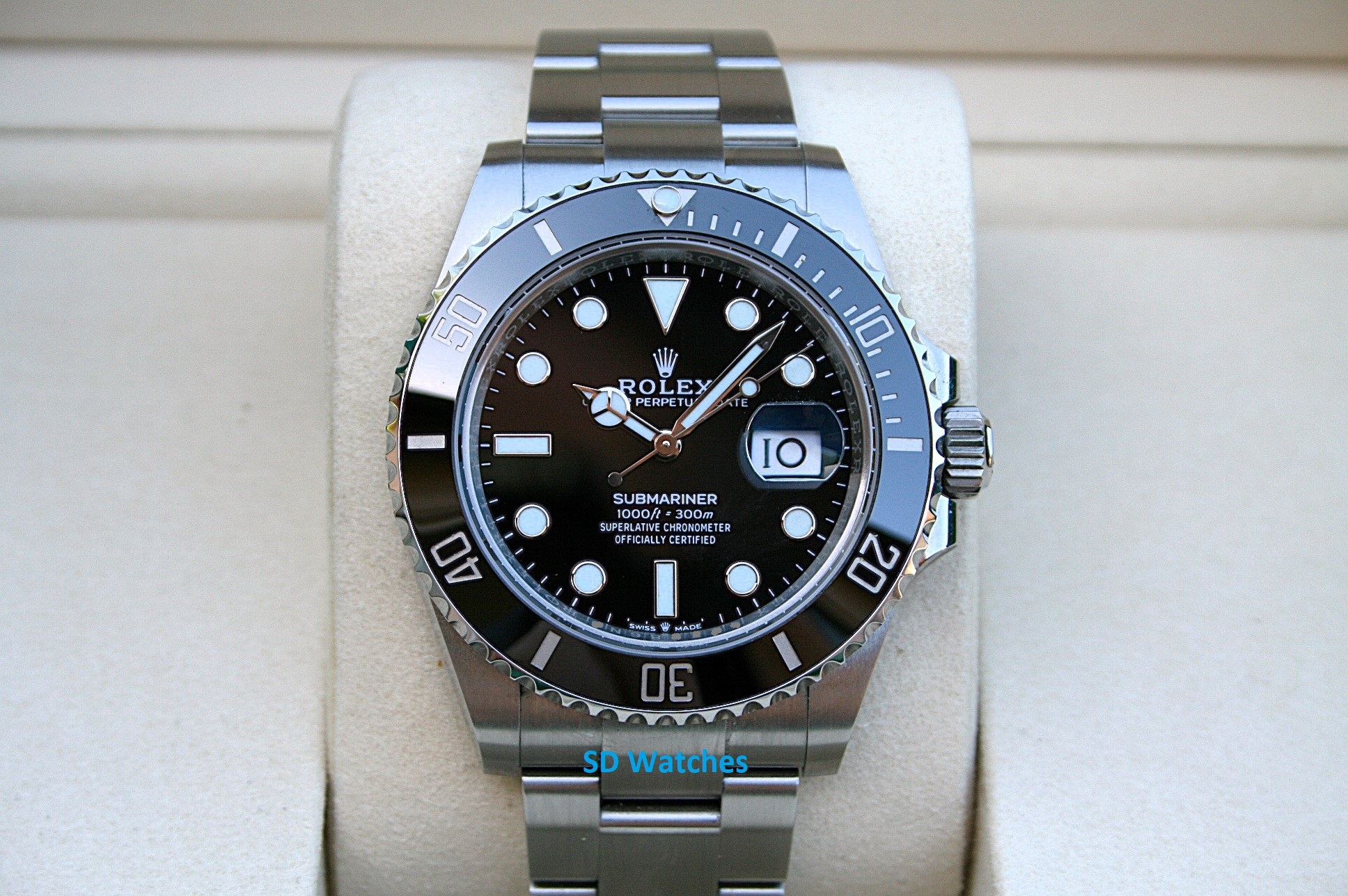 ROLEX 126610 SUBMARINER DATE WATCH 41MM