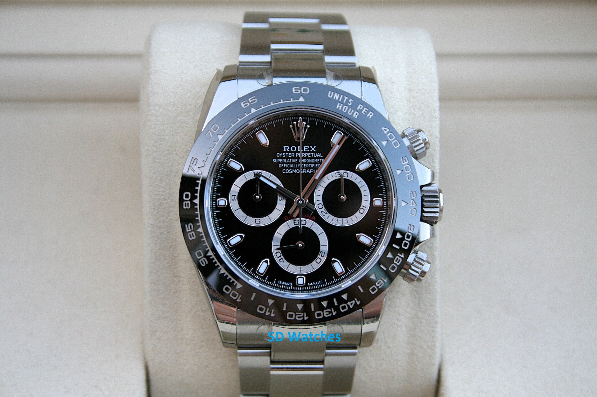 ROLEX 116500 DAYTONA COSMOGRAPH WATCH BLACK