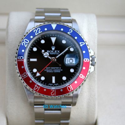 Rolex 16710 CPO GMT Master Watch Pepsi