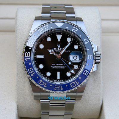 Rolex 126710BLNR GMT Master II Watch Batman