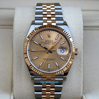 Rolex 126233 Datejust 18K/SS Champagne Dial Jubilee